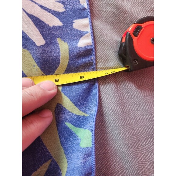 Mervyn's California Daisy Lane Tablecloth Blue 52"x70” Oblong USA - Picture 7 of 8